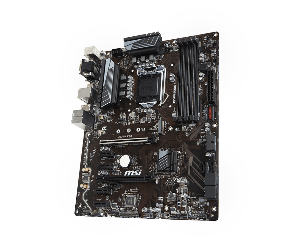 MSI Z370-A Pro - Motherboard Specifications On MotherboardDB